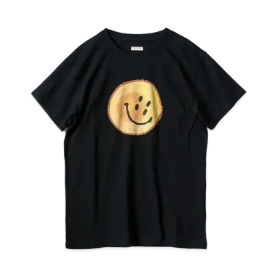 KAPITAL 20 / TENGU CREW T (RAINBOW CUTTING CO., LTD. Black)