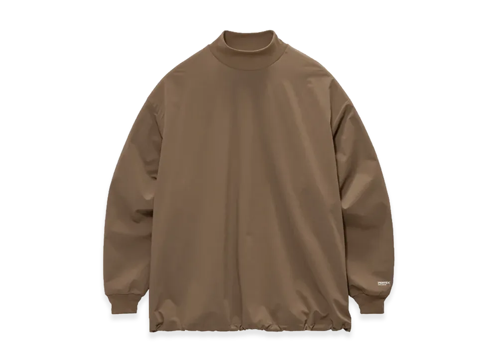 Graphpaper Pertex Equilibrium L/S Mock Neck Pullover "Brown"