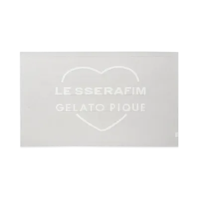 GELATO PIQUE x LE SSERAFIM Smoothy Blanket "Right Gray"