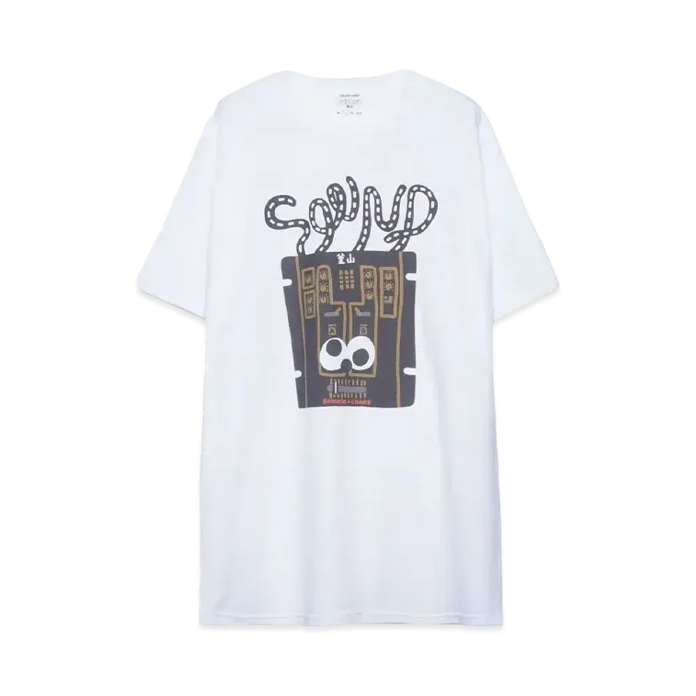 SOUND SHOP balansa CHARR for Balansa s/s tee "WHITE"