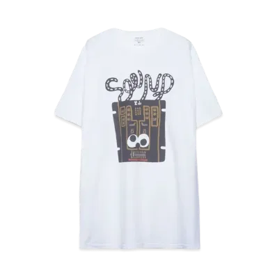SOUND SHOP balansa CHARR for Balansa s/s tee "WHITE"