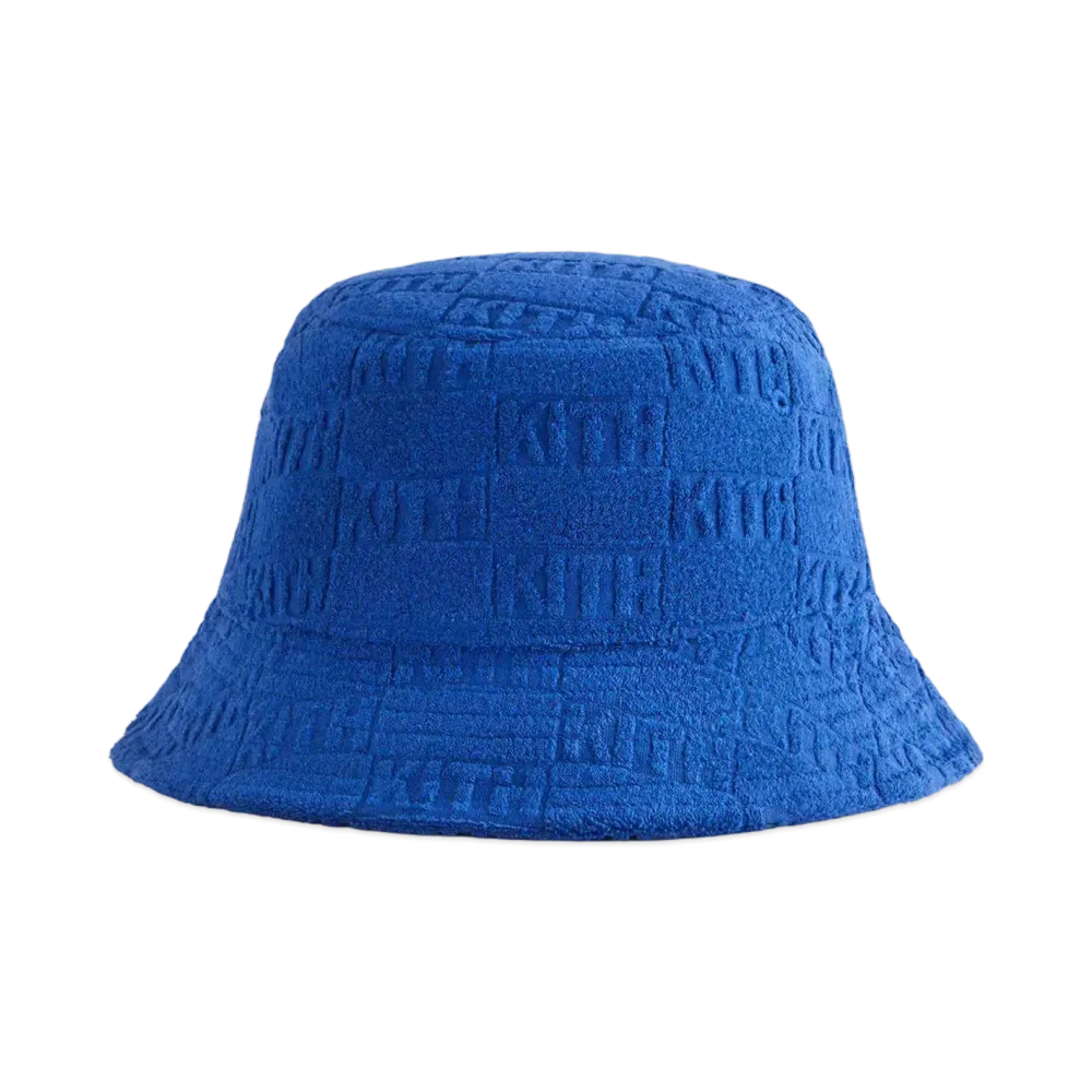 Kith Dawson Terry Monogram Camper Bucket Hat "Current"