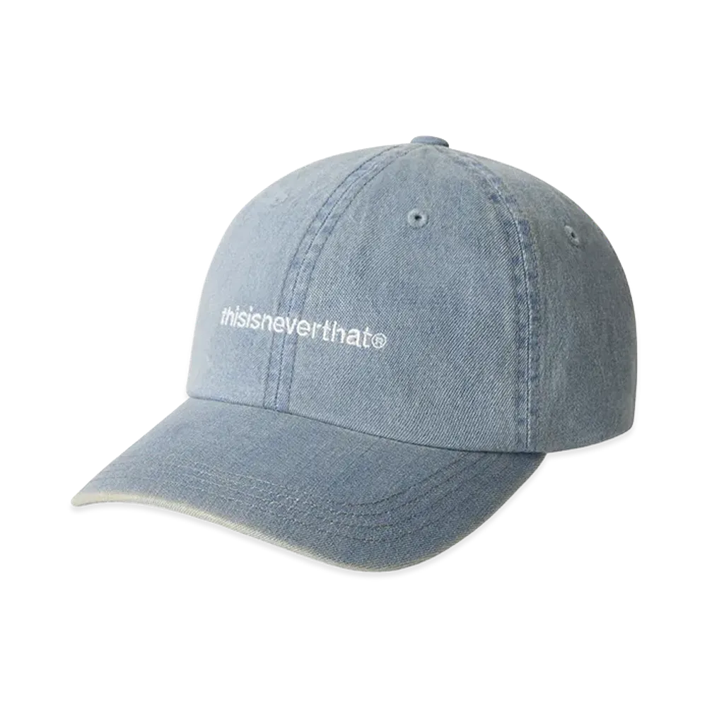 thisisneverthat Denim T-Logo Cap "Washed Blue"