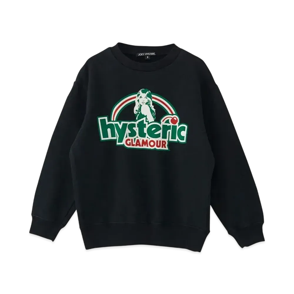 HYSTERIC GLAMOUR Kids Cherry Angels Sweatshirt "Black"