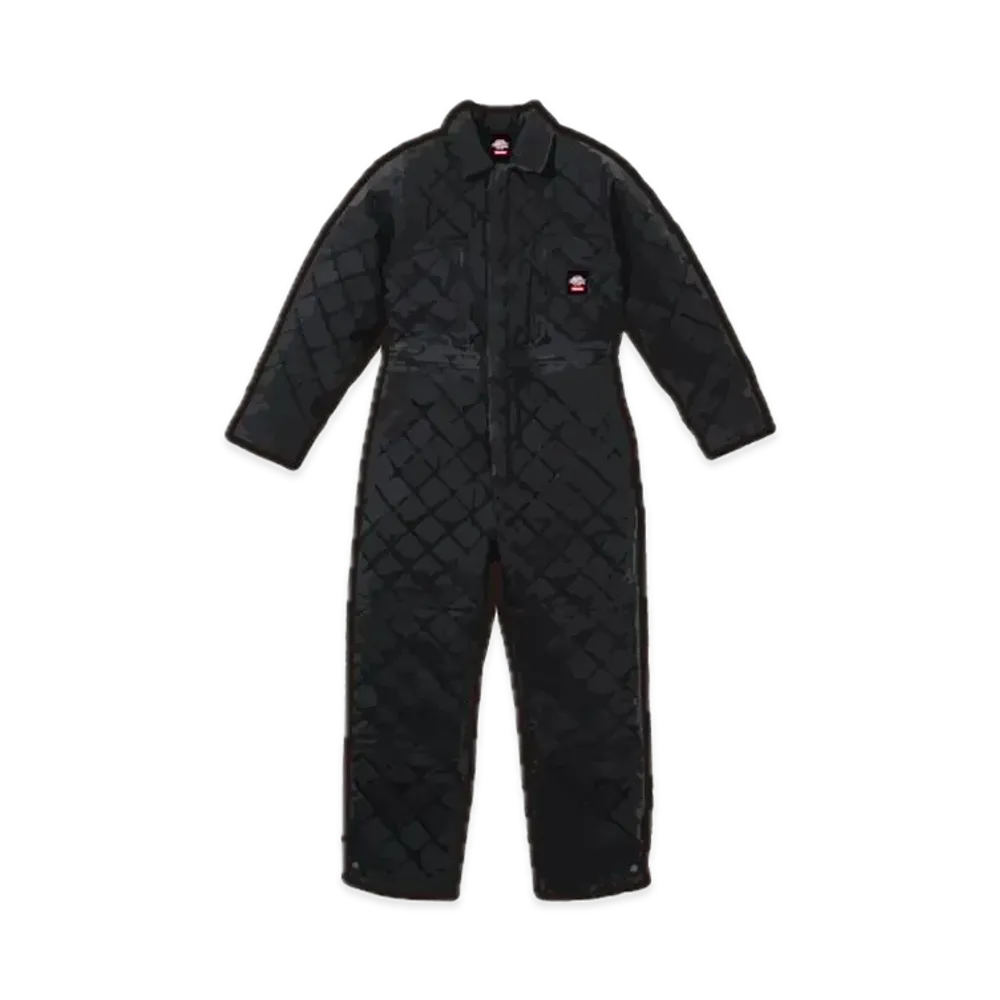 Supreme x Dickies Quilted Denim Coverall "Black"