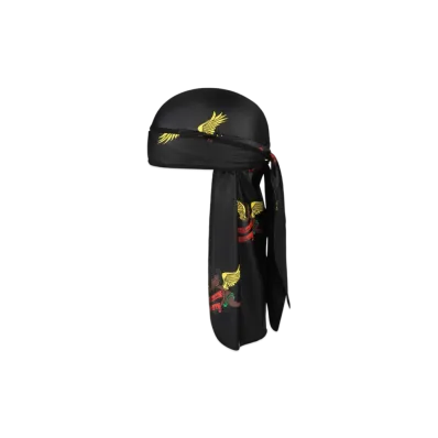 DENIM TEARS Black Cherub Durag "Black"