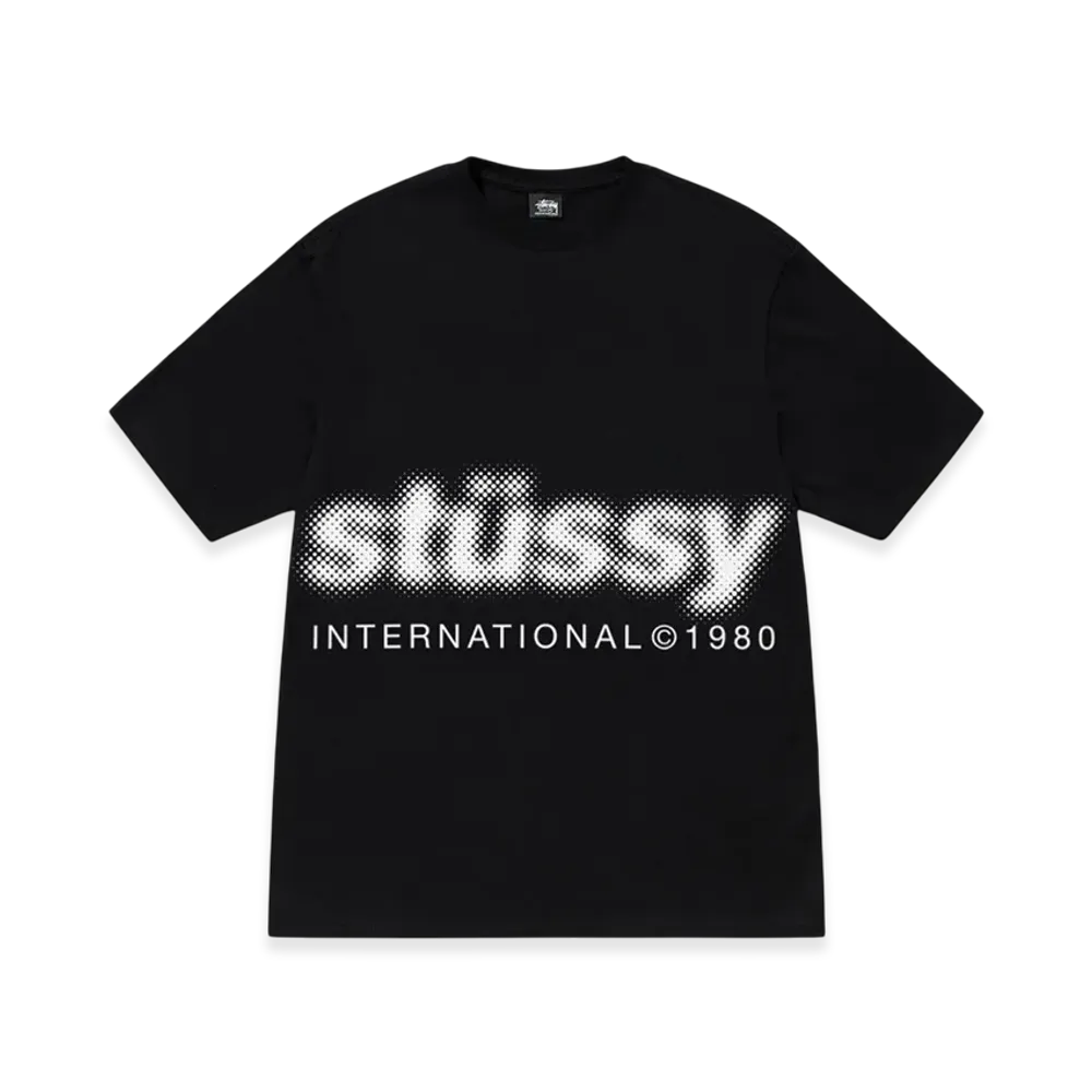 Stussy Blur Tee "Black"