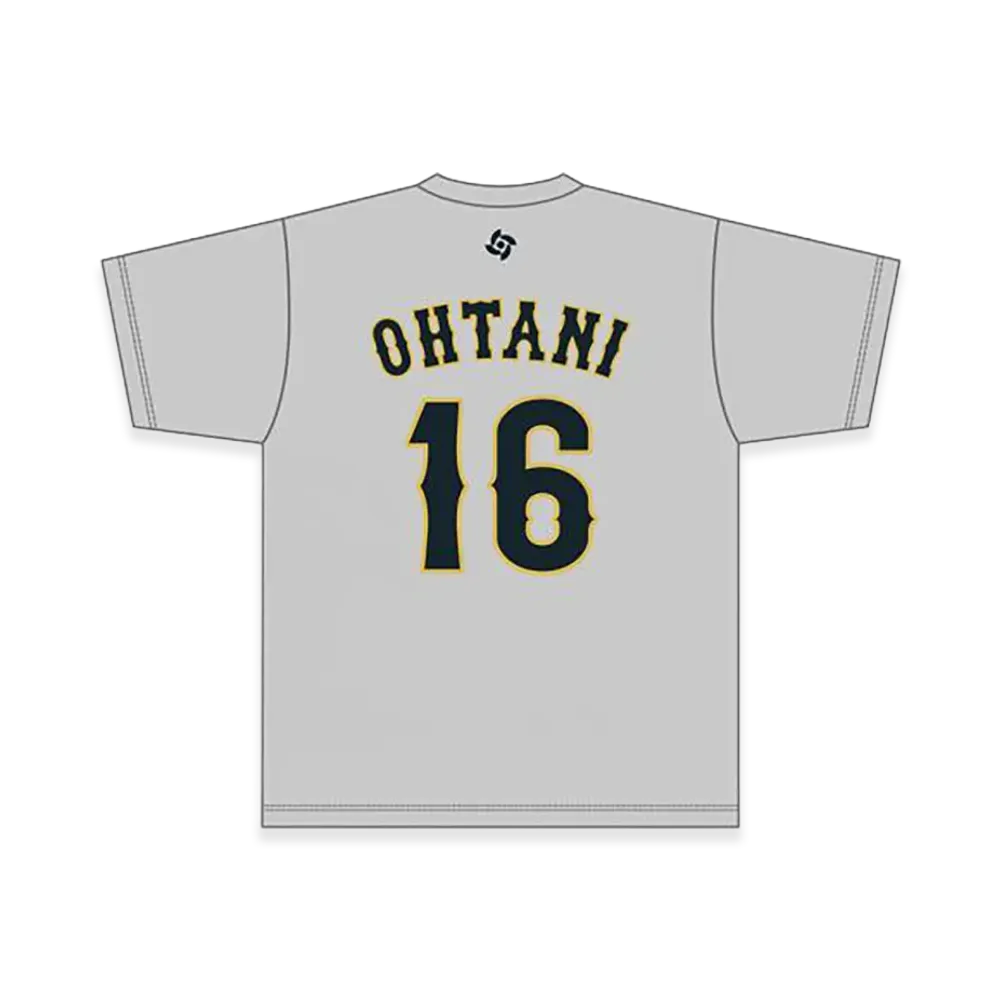 MIZUNO 2026WBC Shohei Ohtani 16 Name Number T-Shirt "Grey"
