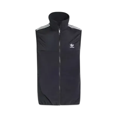 adidas Adicolor Three Stripes Micro Fleece Vest "Black"
