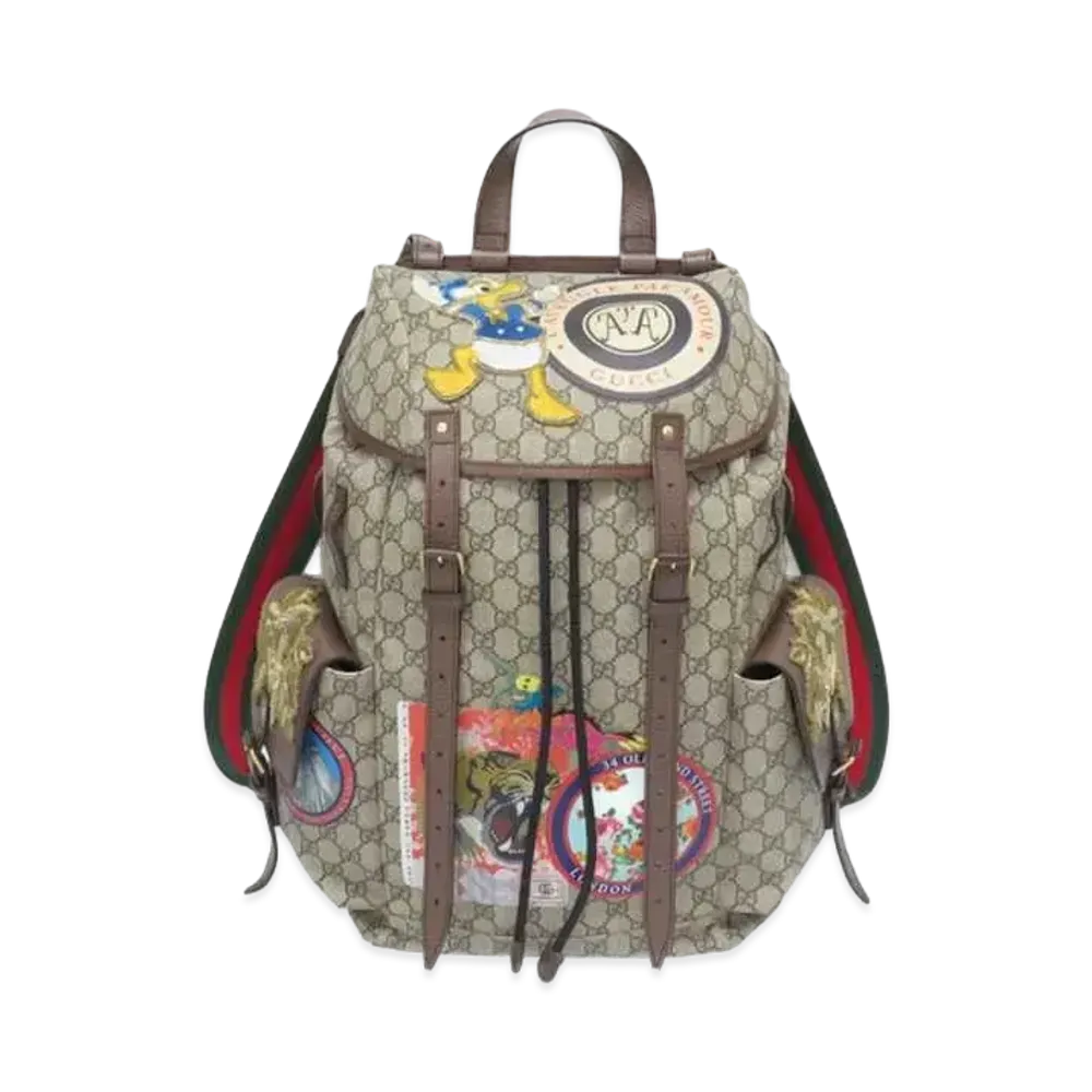 GUCCI x Disney Donald Duck GG Supreme Backpack