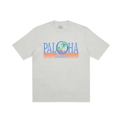 PALACE PALOHA T-SHIRT "Grey Marl"