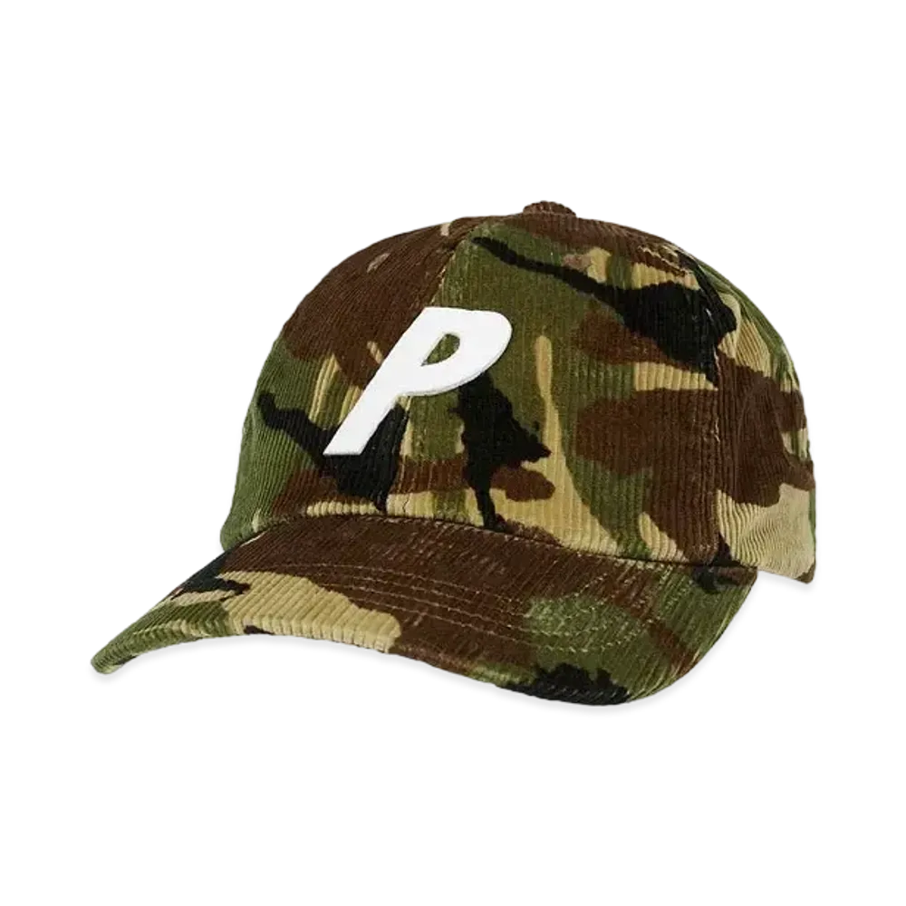 PALACE Corduroy P 6-Panel "Woodland Dpm Camo"