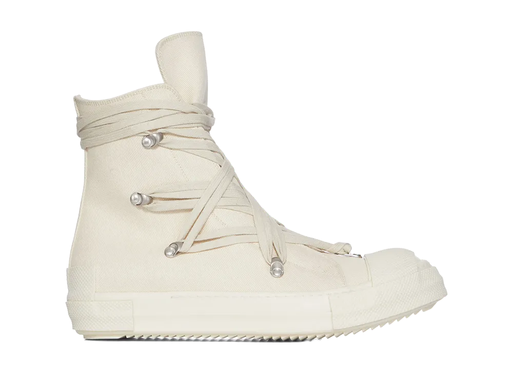 Rick Owens DRKSHDW Women's Megalace Sneaks "Milk"