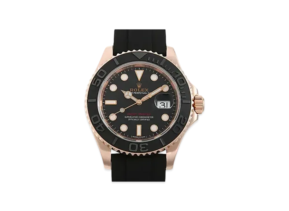 ROLEX Yacht-Master 37 Black Dial 268655
