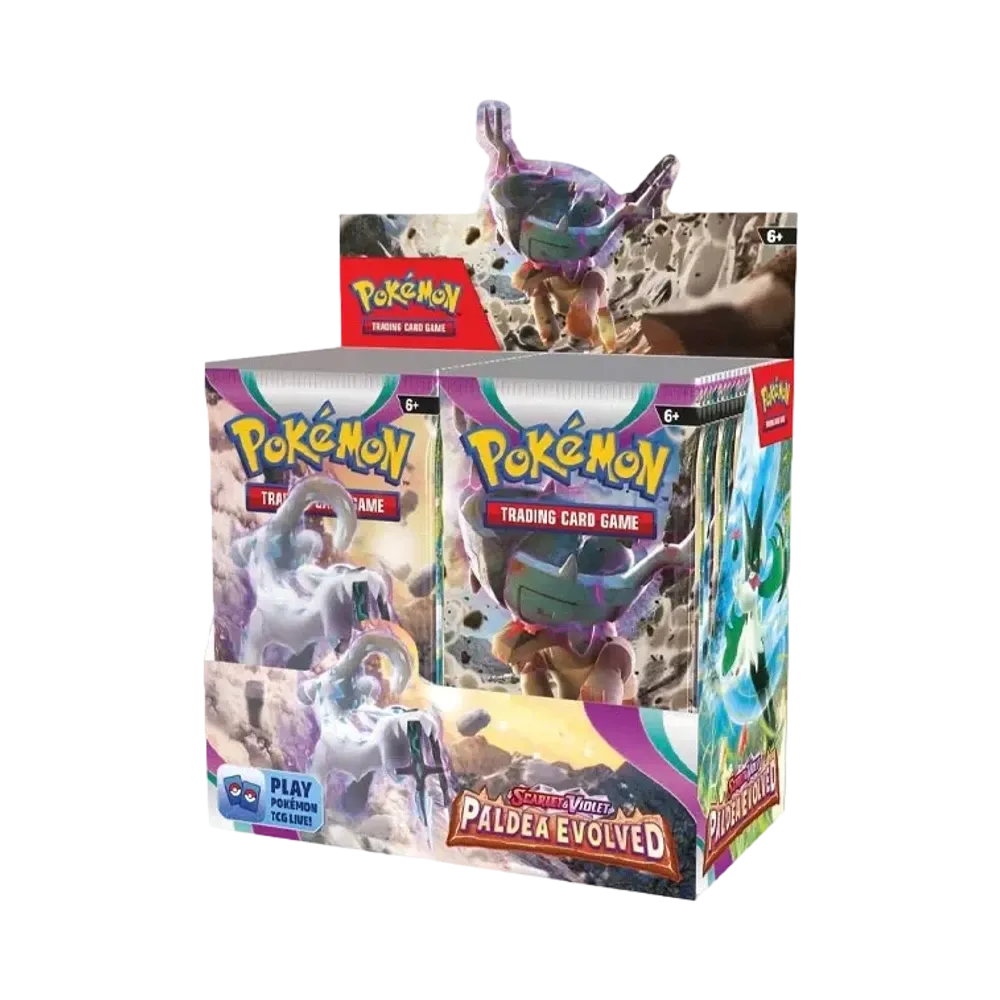 ポケモンカードゲーム 【英語版】 スカーレット&バイオレット パルデアエボルブド ブースターディスプレイボックス
