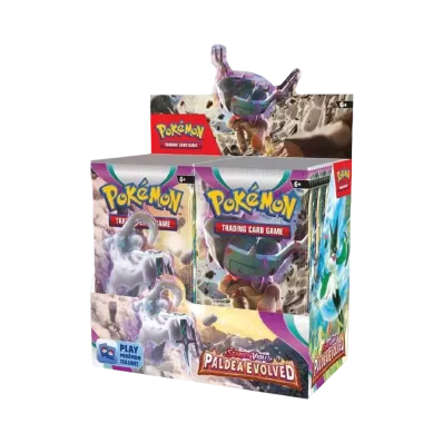 ポケモンカードゲーム 【英語版】 スカーレット&バイオレット パルデアエボルブド ブースターディスプレイボックス