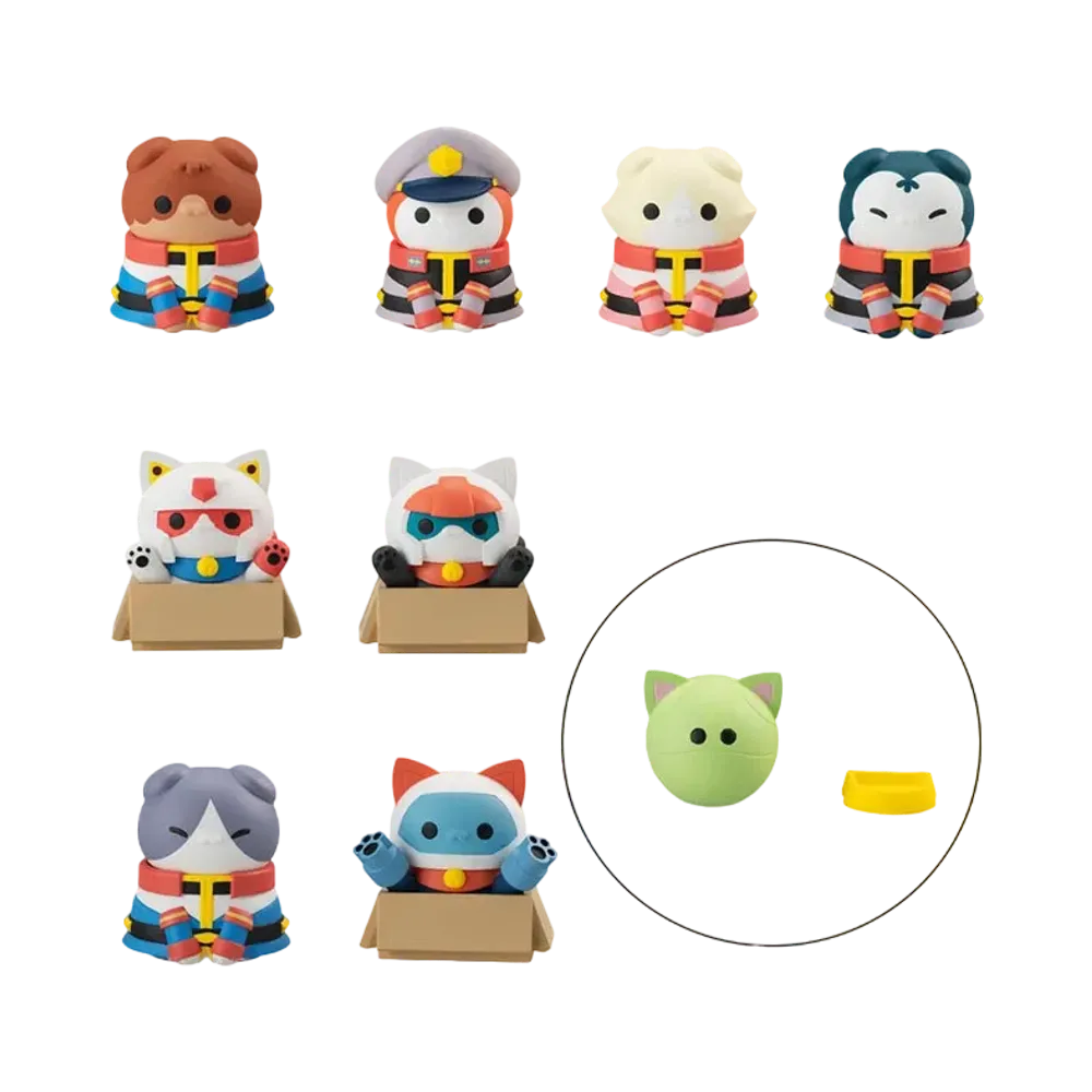 Mobile Suit Gundam Mobile Suit Nyandam Earth Federation Forces nya! [Limited bonus: Halo and Cat Silhouette Tray]