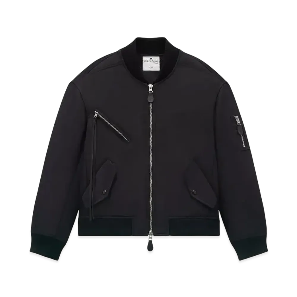 Courreges Cocoon Bomber "Black"