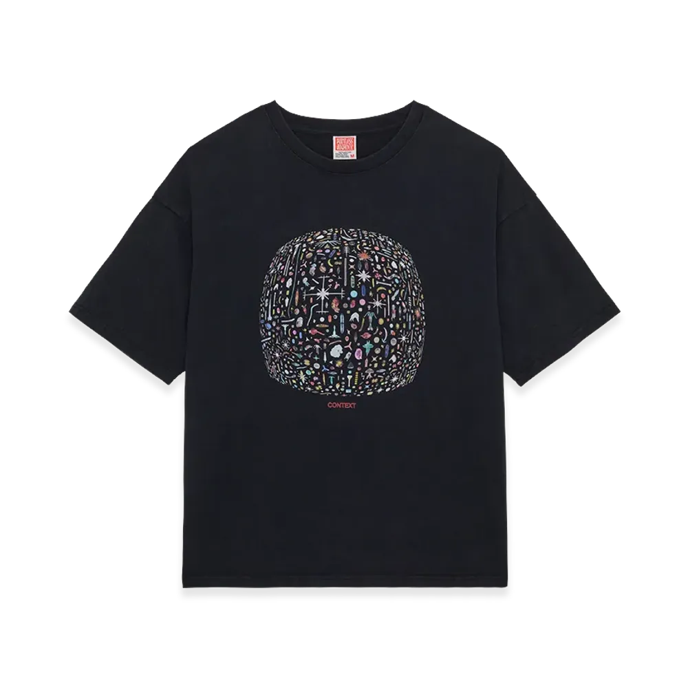 POINTLESS JOURNEY Imaginary Band Graphic Tee #3 "Black"
