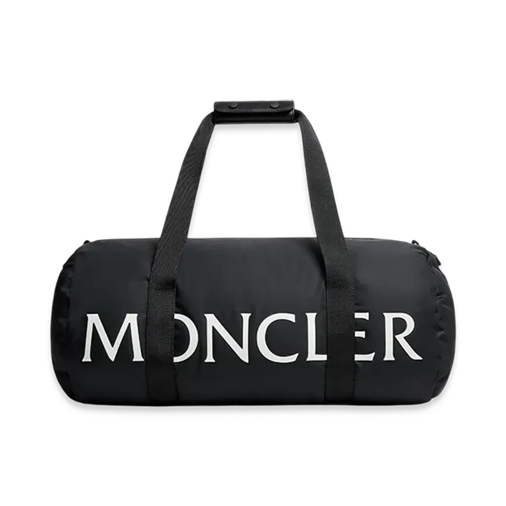 MONCLER Logo Down-Filled Duffle Bag "Black"