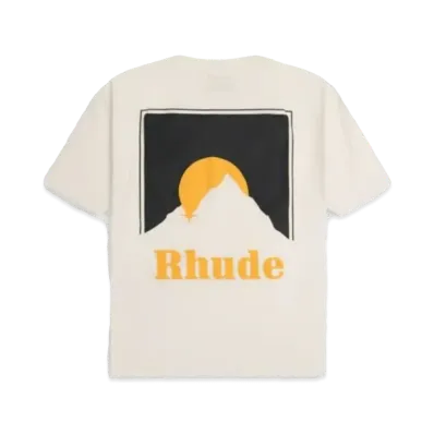 RHUDE Moonlight Tee "White Yellow"