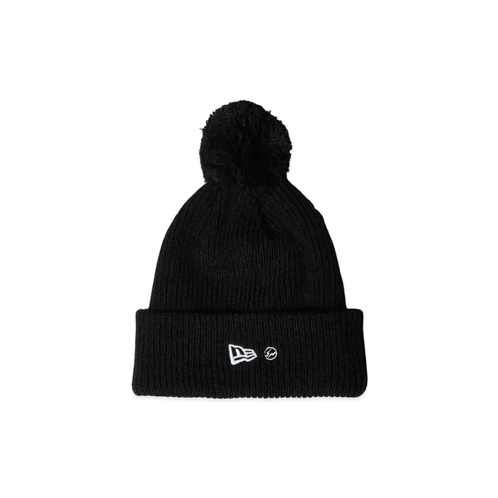NEW ERA FRAGMENT DESIGN POMPON KNIT RIP "Black"
