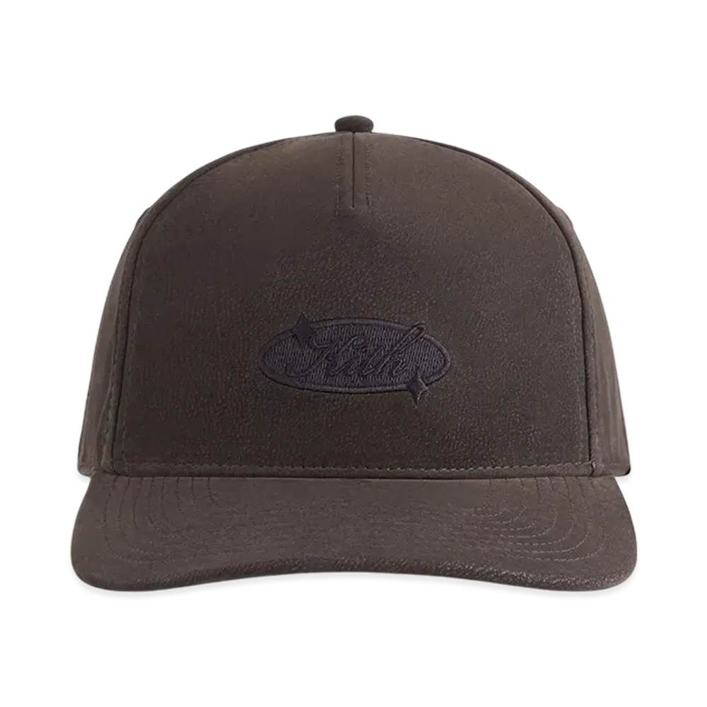 Kith Velvet Patina Bay Low Pinch Crown Snapback "Kindling"