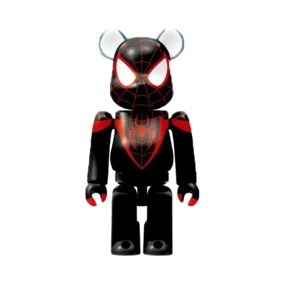 Bearbrick x Marvel SPIDER-MAN Happy Lottery Bearbrick Award 7 Spider Man (Miles Morelas)