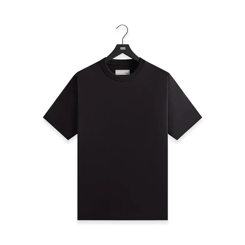 Kith &Kin Pima Jersey Alex Boxy Tee "Black"