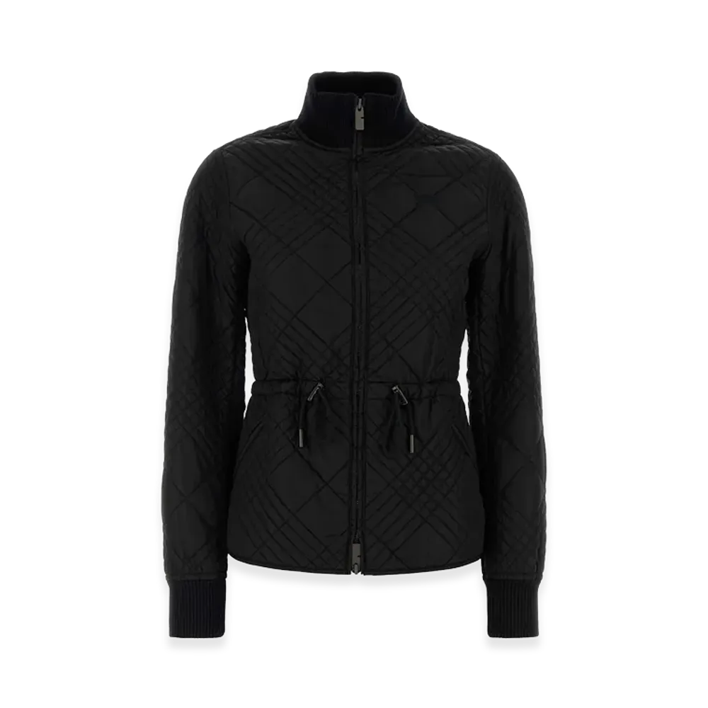 Burberry Women's Polyester Blend Jacket "Black"