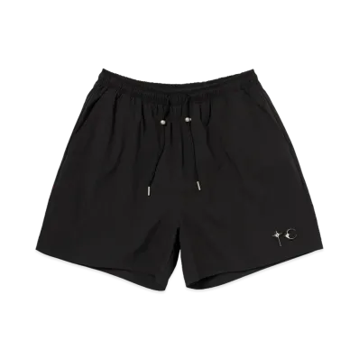 THUG CLUB TC Riding Skull Hybrid Shorts "Black"