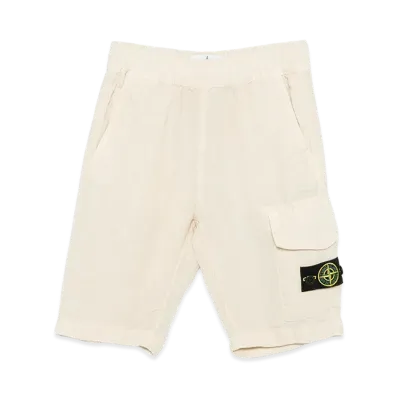 Stone Island Kids Shorts "Black"
