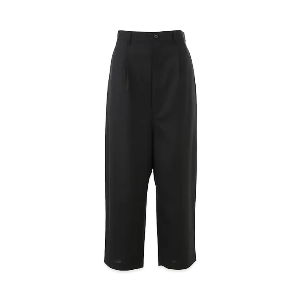 COMME des GARCONS HOMME Wool Gabardine Pants "Black"