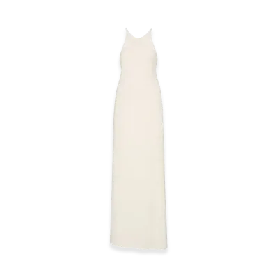 The Row Women's Johanne Silk Dress "White"