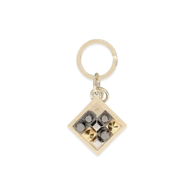 Christian Louboutin LoubinTHesky Keyring "Gold"