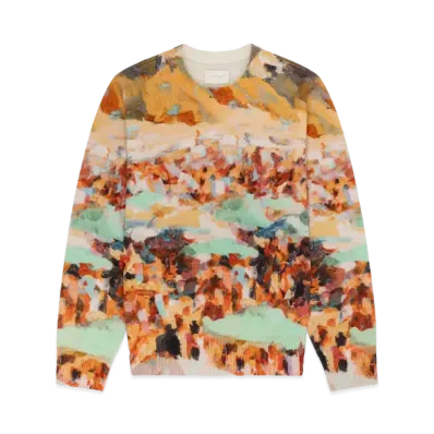 Aime Leon Dore Landscape Sweater "Multi"
