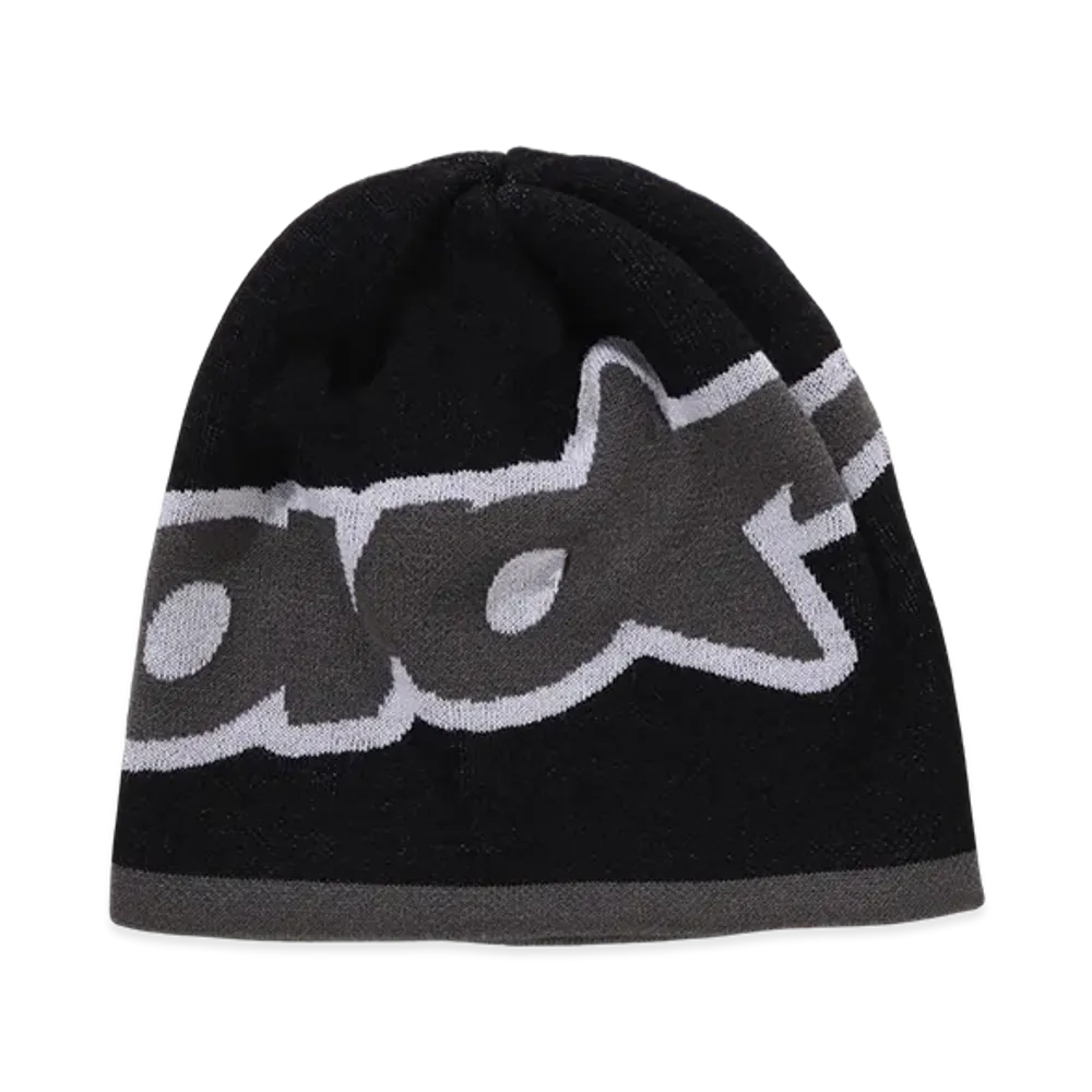 A BATHING APE x OVO Jacquard Ovo Sta Logo Beanie "Black"