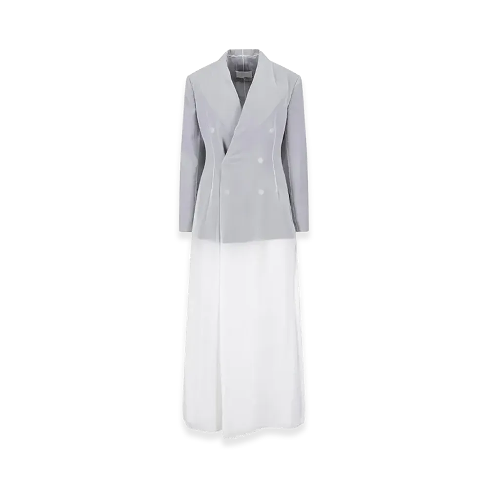 Maison Margiela Women's Tailored Maxi Dress "White"