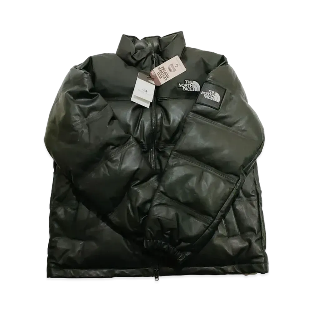 The North Face Eco Leather Nuptse Jacket Limited Edition of 400 "Black" (Serial Numbered)