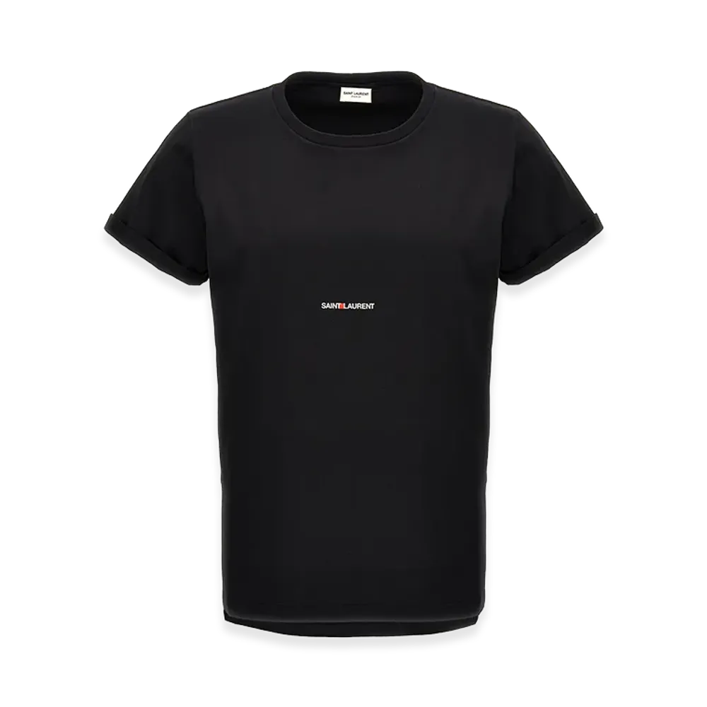 Saint Laurent Rive Gauche T-Shirt "Black"