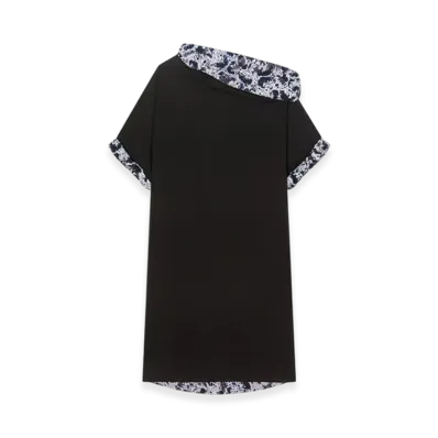 DRIES VAN NOTEN Women's Double Layered Dress "Black"