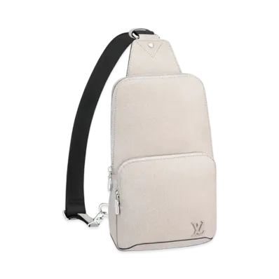 Louis Vuitton Avenue Sling Bag Taiga "Beige"