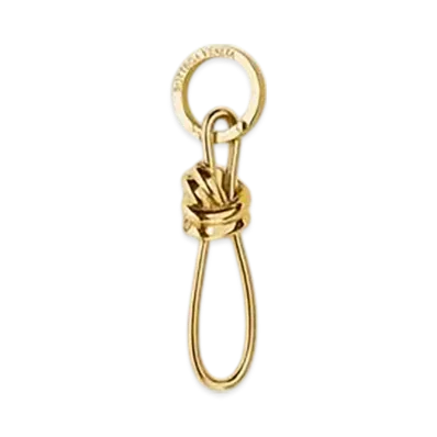Bottega Veneta Andiamo Key Ring "Muse Brass"