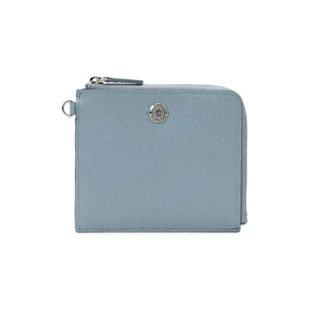 Maison MIHARA YASUHIRO Zip Wallet & Coin Case "Light Blue"