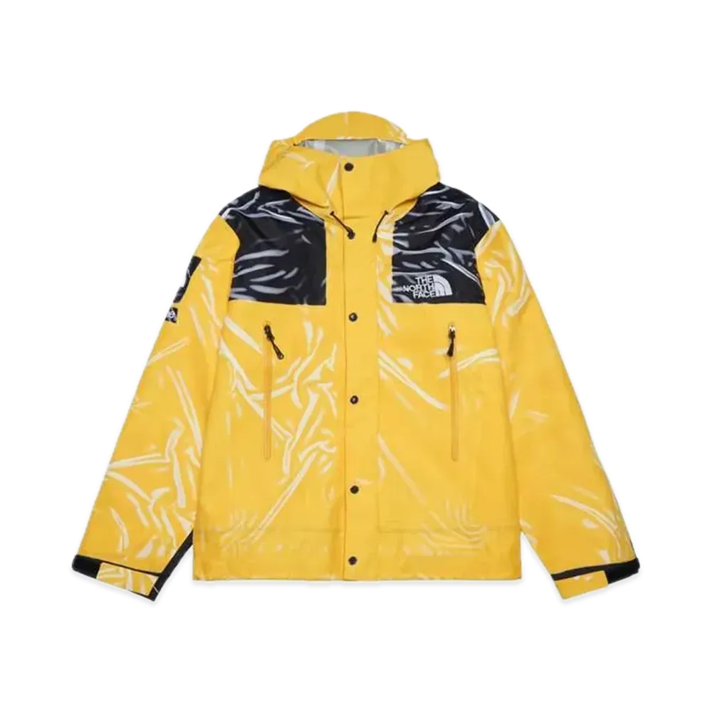 Supreme x The North Face Trompe Loeil Printed Taped Seam Shell Jacket "Yellow"