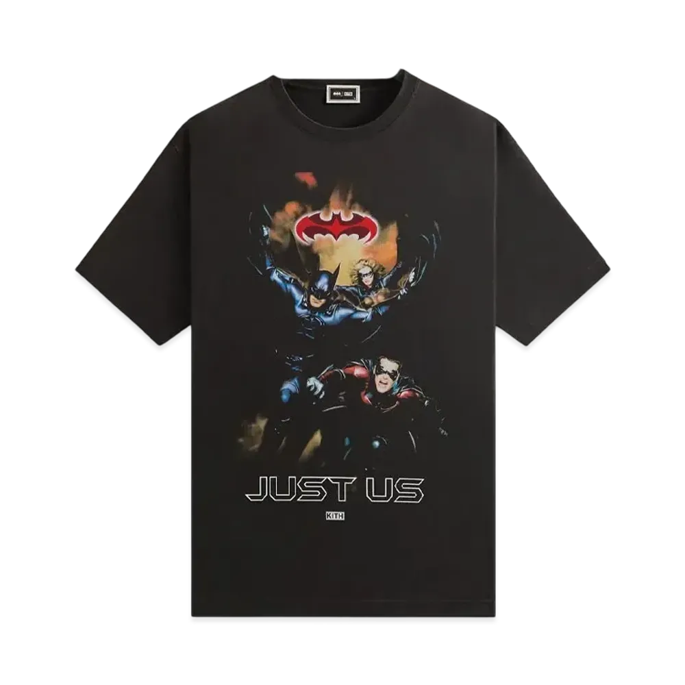 Kith x Batman Just Us Vintage Tee "Black"