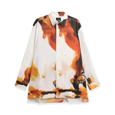 Y-3 AOP Shirt "Core White/Multicolor"