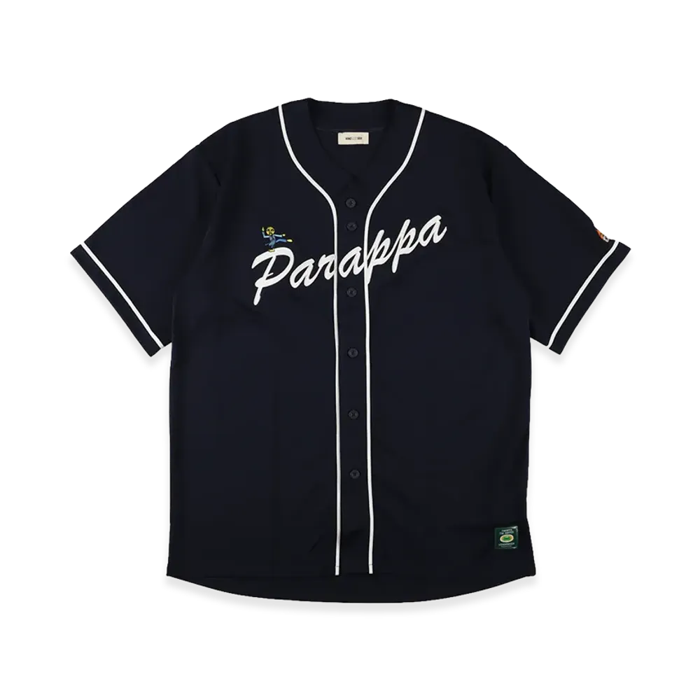 WIND AND SEA x PARAPPA Baseball Shirt "Navy"