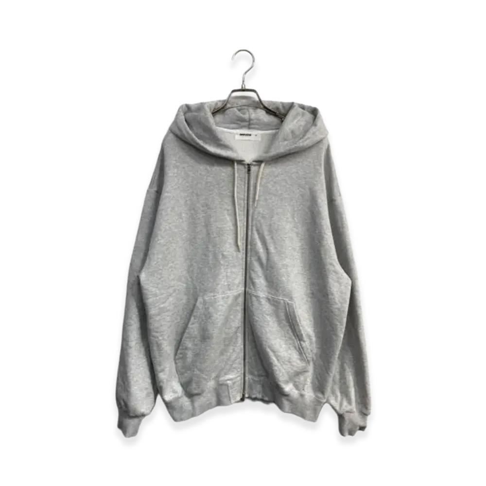 everyone Cotton Zip Up Hoodie "Grey"