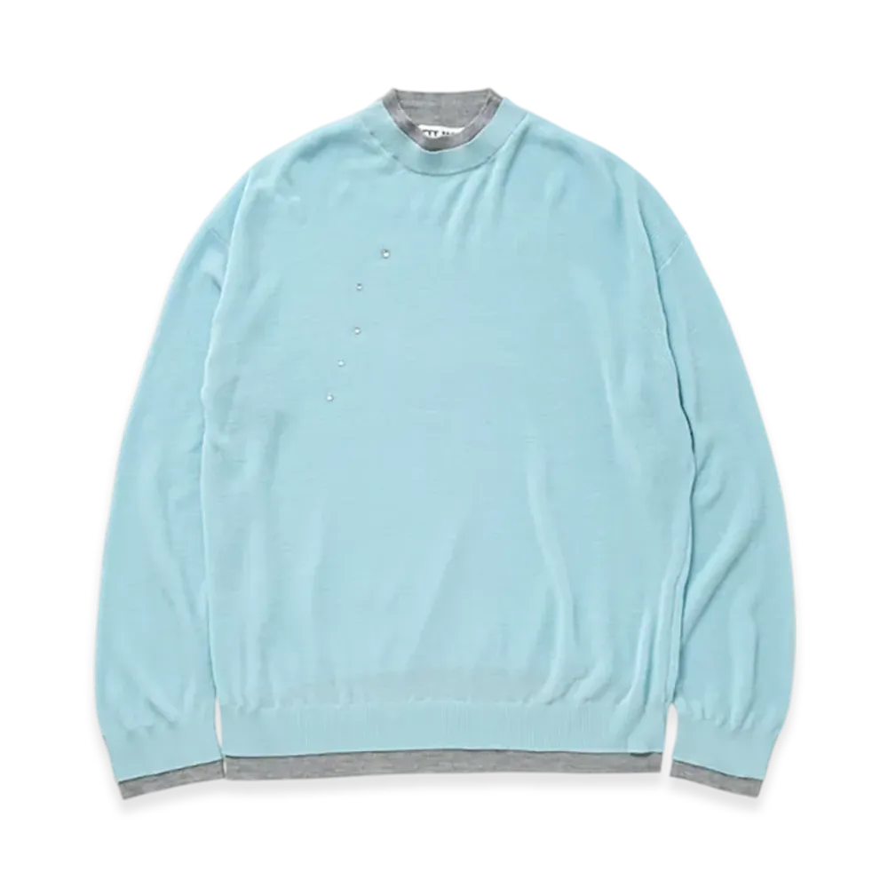 TTTMSW Layered Pull Over Knit "Blue"